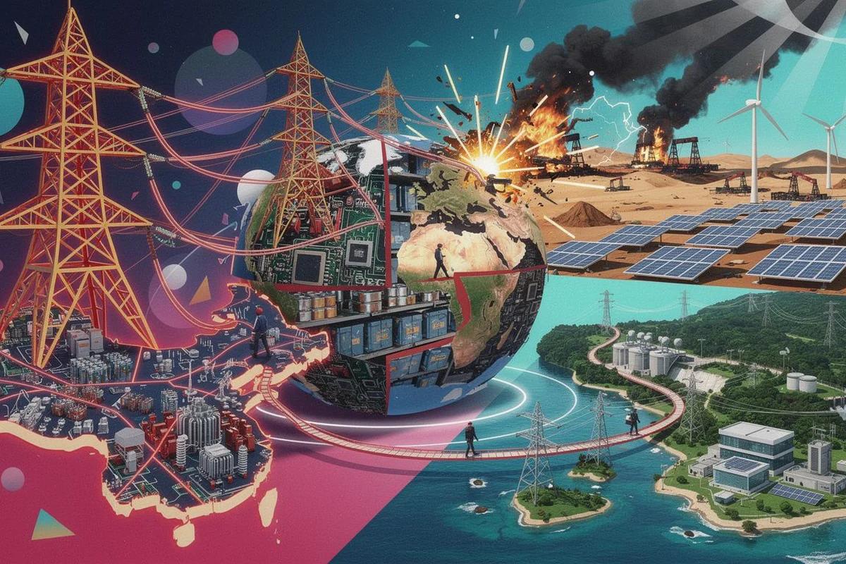 中國電網技術主導全球 中東戰爭催化能源轉型