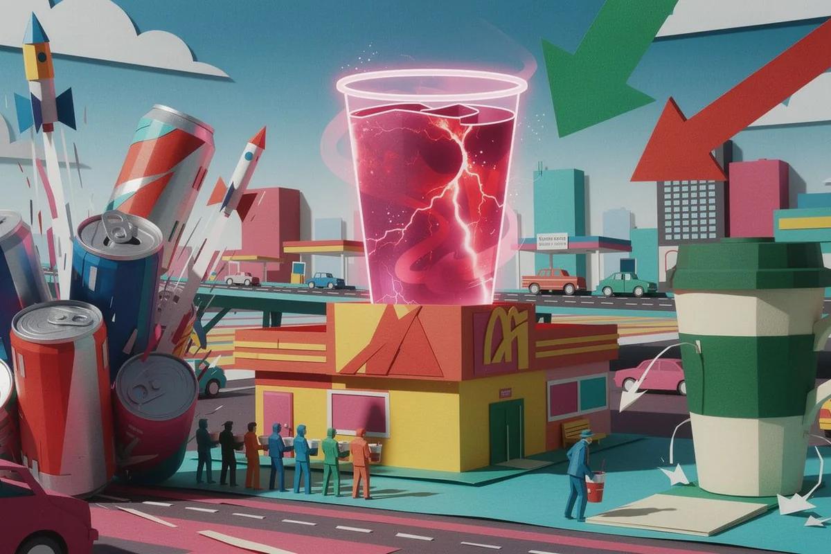 麥當勞8月推紅牛能量飲 零售價低於星巴克